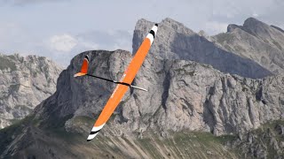 Flying the Wasabi F3F at very hight speed in a huge thermal