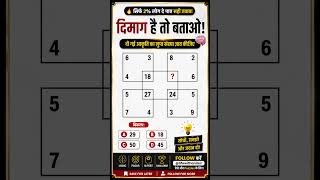 😳 Sirf Genius Log Hi Iska Answer De Paayenge! Reasoning Maths l Anil sir #puzzle #viral