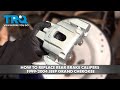 How to Replace Rear Brake Calipers 1999-2004 Jeep Grand Cherokee