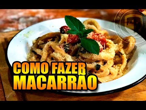 Macarrão caseiro: receita do chef