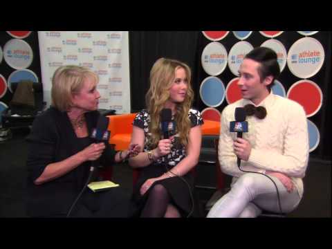 Johnny Weir & Tara Lipinski Discuss Ladies Olympic...