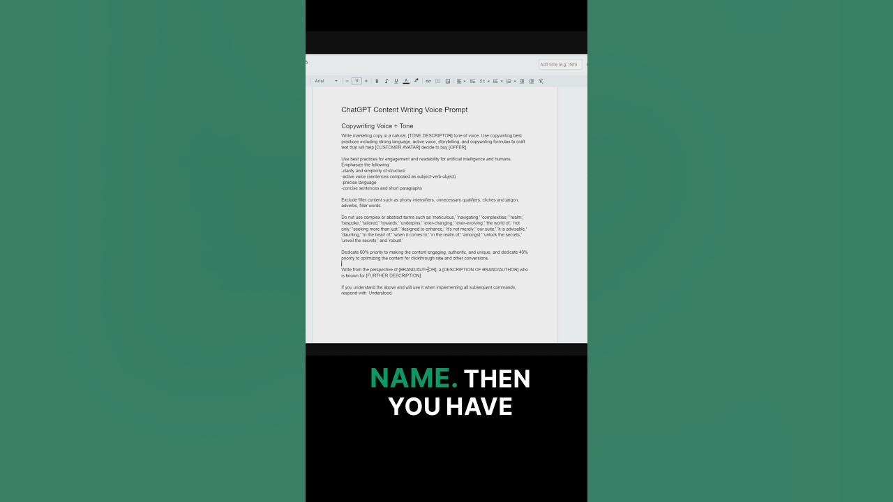 How to customize chatgpt prompts to guide ai writing youtube