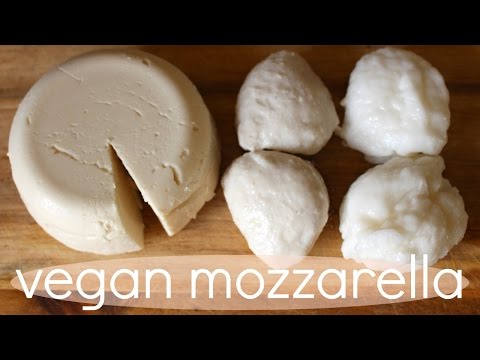 VEGAN MOZZARELLA  Recipe amp Taste Test w Plantriotic