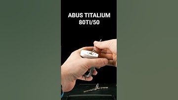 Lock Picking - Abus Titalium 80TI/50