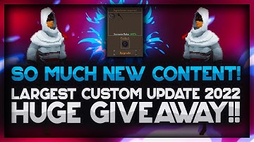 400+ PLAYERS ONLINE THIS *INSANE* CUSTOM SERVER?! | *FREE STUFF* (HUGE GIVEAWAYS) - Lunite RSPS