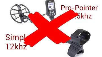 Nokta Simplex chatter with other pin pointers explained