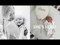 Our baby girl | newborn vlog