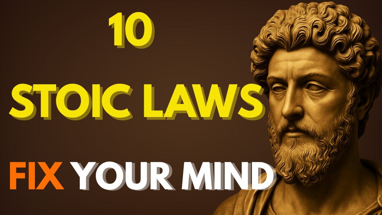 10 Stoic Laws That Will Fix Your Mind Fast | Marcus Aurelius’ Brutal ...