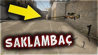 GÖRÜNMEZ OLUP SAKLAMBAÇ OYNAMAK EFSANE !! (CS:GO)