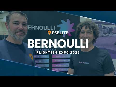 FlightSimExpo 2026 - Bernoulli Booth Interview