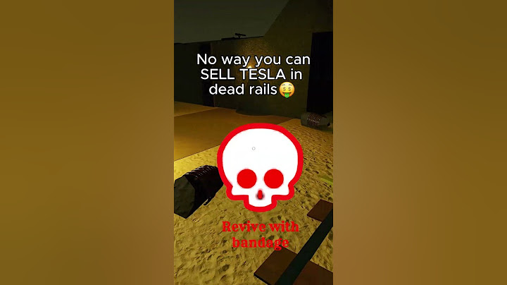 SELL NIKOLA TESLA in Dead Rails Roblox Lore Myths Guide | Electric Remain in Dead Rails #deadrails