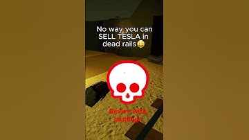 SELL NIKOLA TESLA in Dead Rails Roblox Lore Myths Guide | Electric Remain in Dead Rails #deadrails