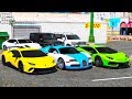 РЕАЛЬНАЯ ЖИЗНЬ В GTA 5 - ОБЗОР МОЕГО АВТОПАРКА! КАКАЯ LAMBORGHINI ОКАЖЕТСЯ КРУЧЕ!? 🌊ВОТЕР