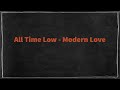 All Time Low - Modern Love (Lyrics)