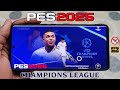 Télécharger eFootball PES 2025 Mobile PATCH UEFA Champions League (Android & iOS)