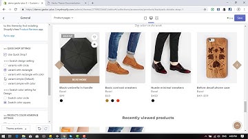 Gecko Shopify Theme - Quick Shop Setting