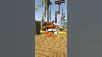host a MINECRAFT SERVER inside of DISCORD