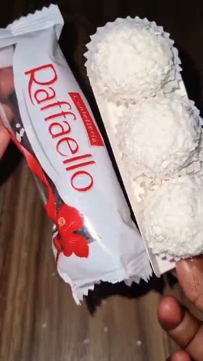 Let's Try FERRERO RAFFAELLO CHOCOLATE #unboxing #shorts #asmr