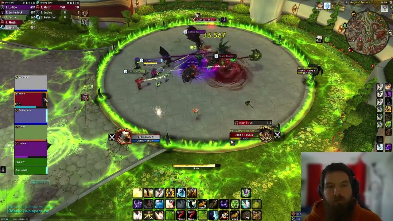 holy priest PoV Murder Row