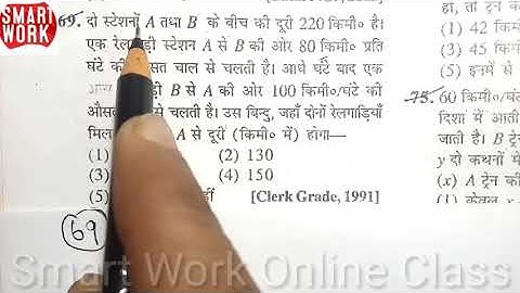 Train Problem Trick | Sagir Ahmad Math Book | Part-14  Math for -NTPC Group-D