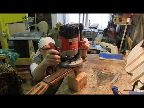 Фрезерование ручки грифа, фрезы Globus, инструмент Felisatti