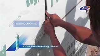 VT-211 Weatherproofing Sealant Application
