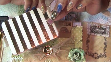 Accordion File Flip Vintage