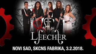 LEECHER - LIVE - Novi Sad, at SKCNS Fabrika, 3.2.2018.