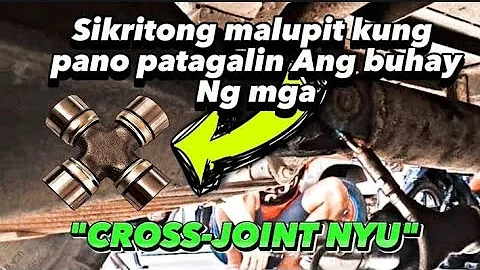 Sikritong Malupit kung  Pano patagalin Ang Buhay ng mga Cross Joint nyo||@Pakboy Mechanic