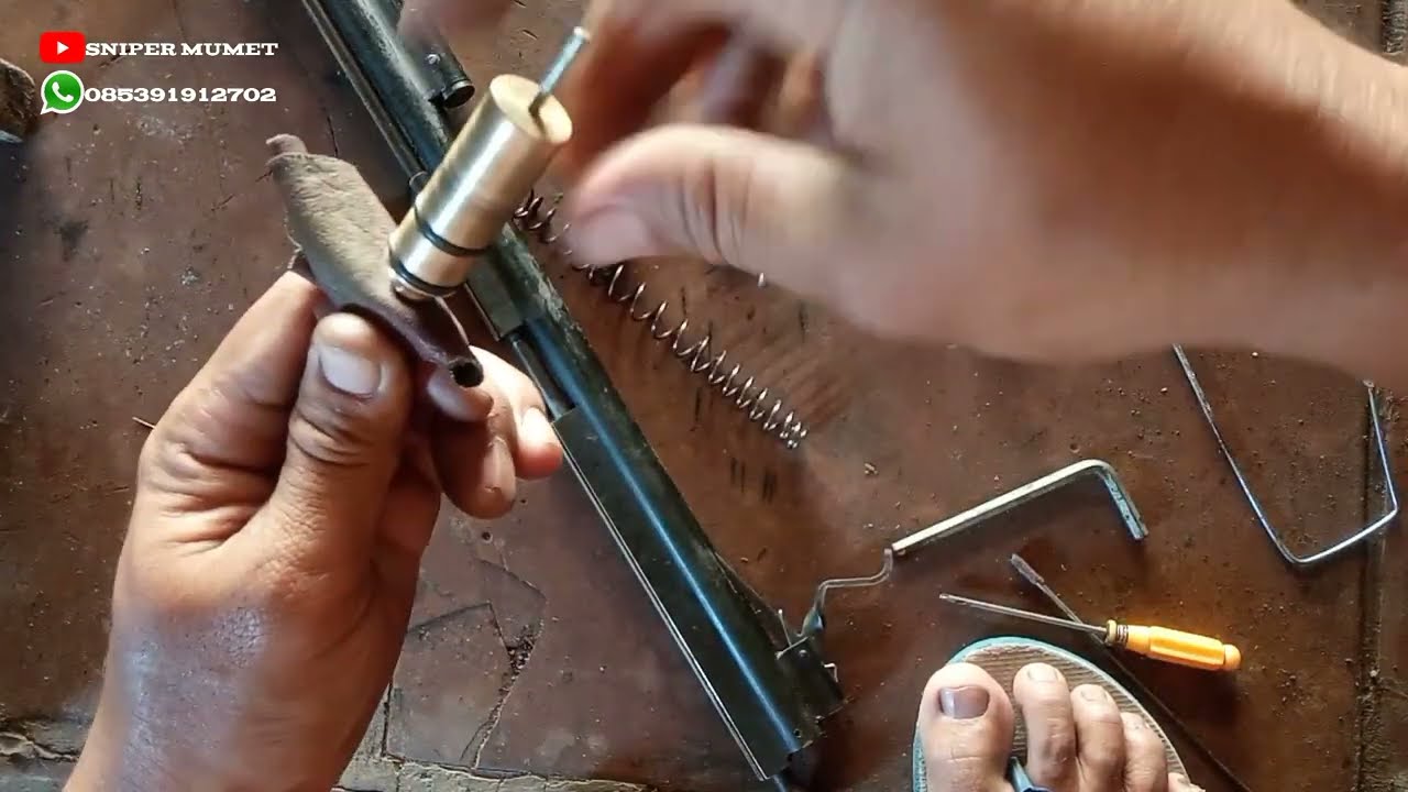 MENGATASI KEBOCORAN PADA SENAPAN GEJLUK || valve gejluk