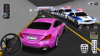 3D Driving Class Simulation || Funny Police Officer Refuel His Super Car Gas Crazy Driving Gameplay screenshot 4