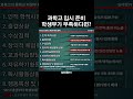 과학고 입시와 중학교 학생부
