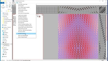 Quickdraw Weaving 6.19 - Using DTX and WPO files, bulk conversion to WIF