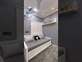 Modern Kids Bedroom Design 🛏️ | Smart Study Setup + Storage | 3BHK Kondapur Interiors