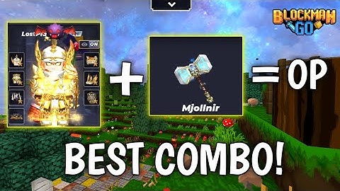 POWER of HERMES SET and HAMMER COMBINATION! 🥶🤯💀 | Blockman GO SkyBlock