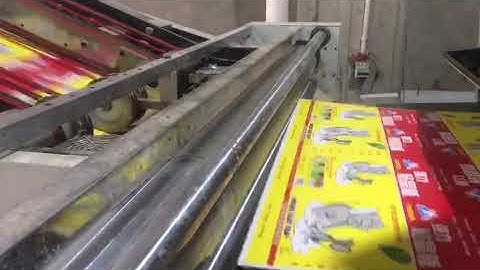 Máy bồi giấy Duplex tự động tốc độ cao