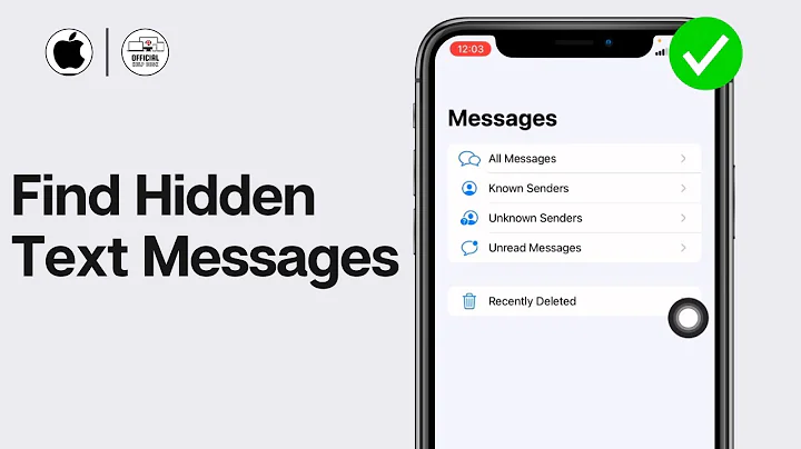 How To Find Hidden Text Messages On iPhone or iPad (2024)