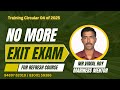 BIG NEWS for Seafarers! No More Exit Exams for Refresher Courses!