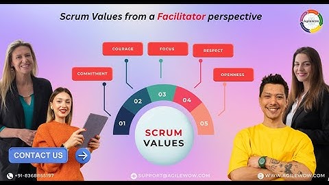 Scrum Values and Facilitation #agilewow #agile #ai