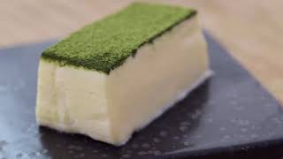 Asmr Recipe Healthy Matcha Tofu Cheesecake