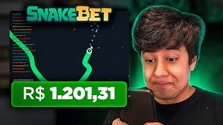 SNAKE GAME THAT PAYS!? I TESTED SNAKEBET FOR A WEEK! screenshot 5