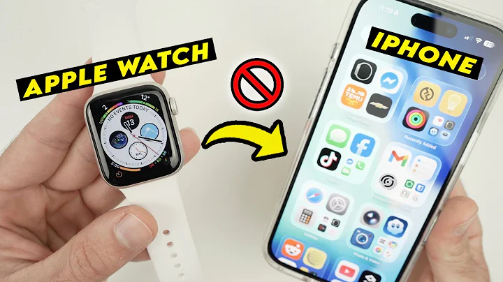 Apple Watch : How to Fix If Not Connecting to iPhone