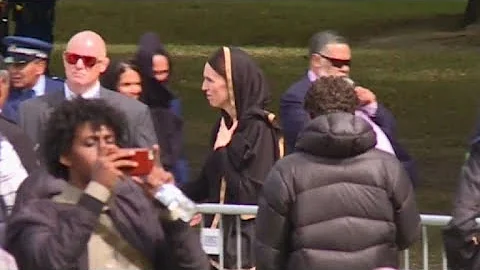 New Zealand PM at Friday Prayers to mark week after massacre