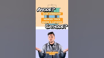 MEMORY TRICK! How to memorise the Anode and Cathode! #gcse #science #chemistry #electrolysis