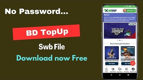 TopUp Swb File Free | Sketchware Free Project Swb File | Enepix | #topup #sketchwareappdevelopment