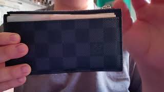 Louis Vuitton Damier Graphite Coin Card Holder