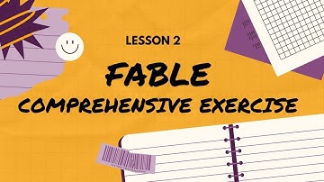"Fable by Ralph Waldo Emerson | Comprehensive Exercise | WBBSE Class 10 English | Q&A"
