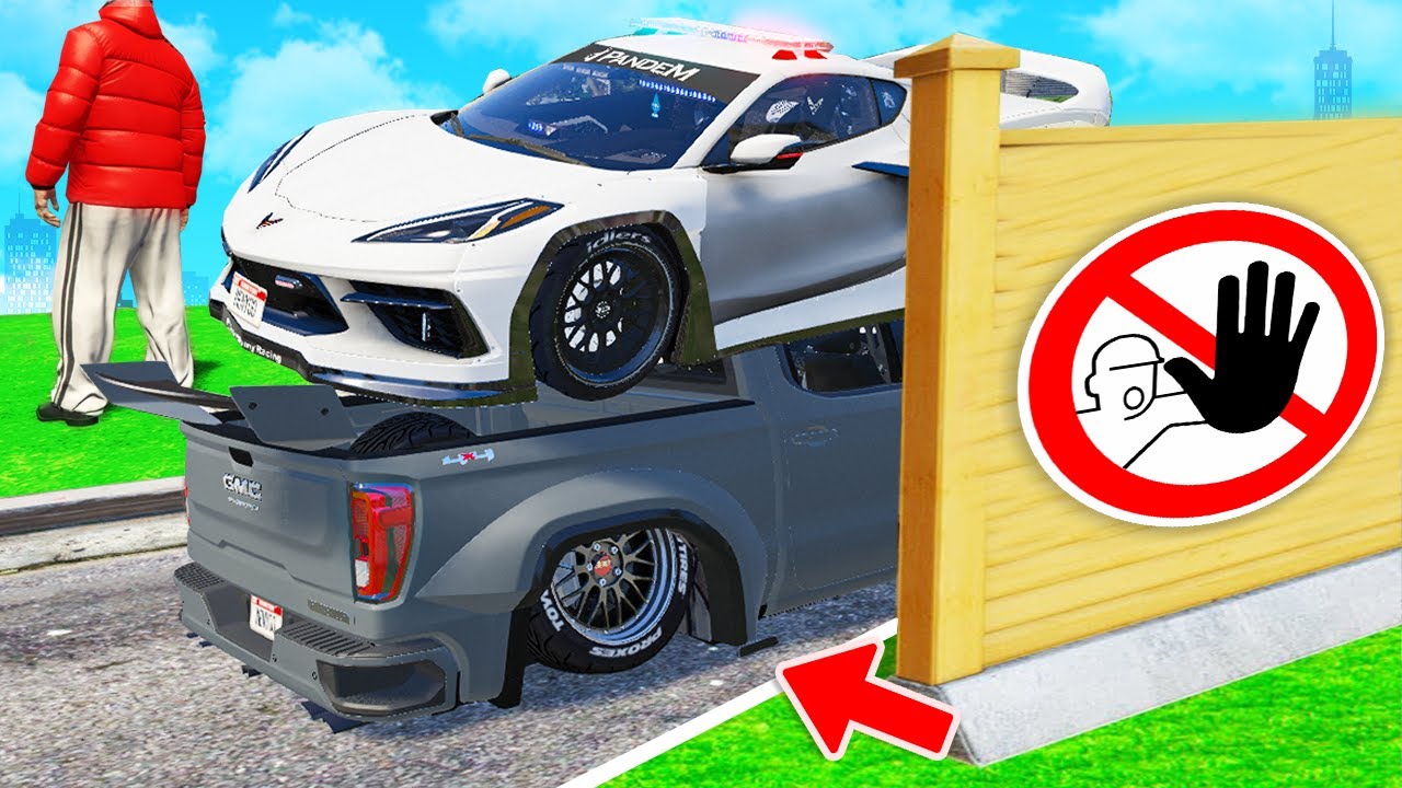 SELTENEN POLIZEI SPORTWAGEN GEFUNDEN in GTA 5! (Hide & Seek)
