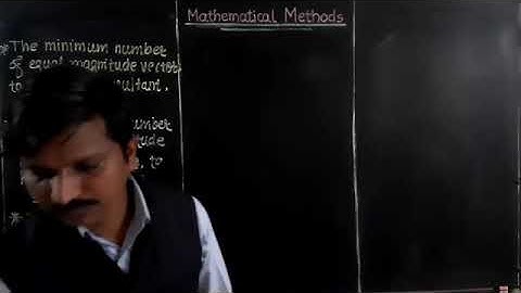 Mathematical Methods, Basic maths for Physics 9