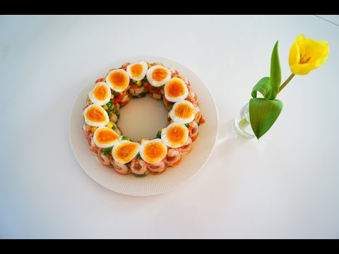 Video: Eggruller Med Avokado Og Reker